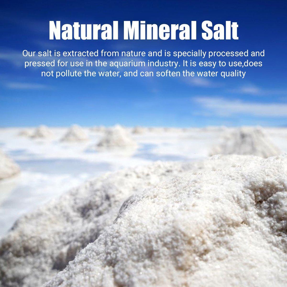 Aquarium Sea Salt Water Treatment Universal Powder For Fish Tank Purification - White 5
