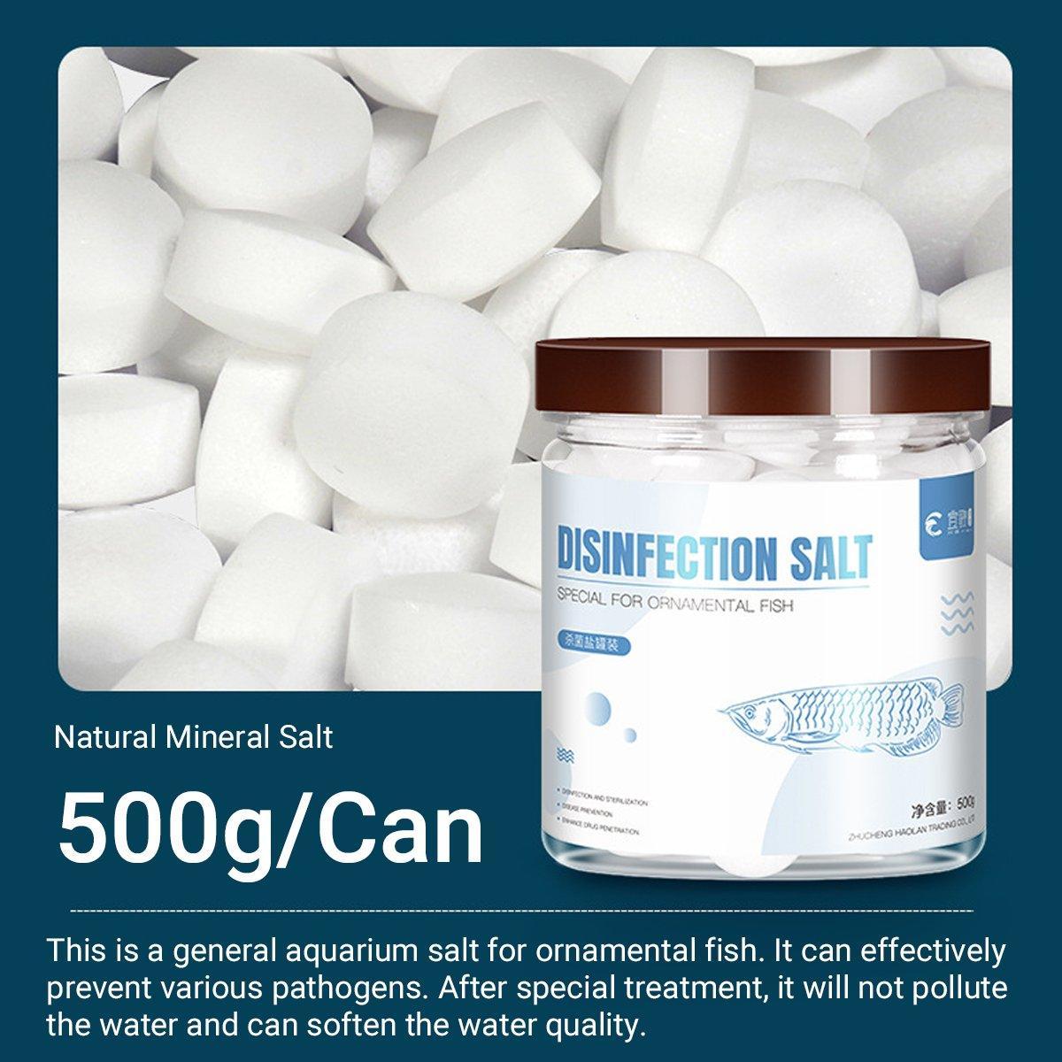 Aquarium Sea Salt Water Treatment Universal Powder For Fish Tank Purification - Yellow 3