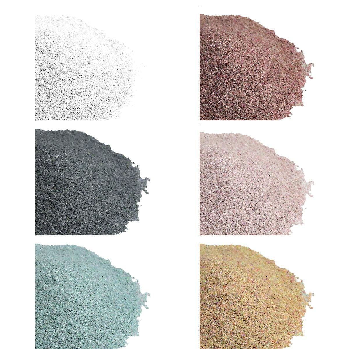 Pet Sand for Tortoises Snakes Lizards Spiders Multi-colour Reptile Habitat Decor - Grey Blue