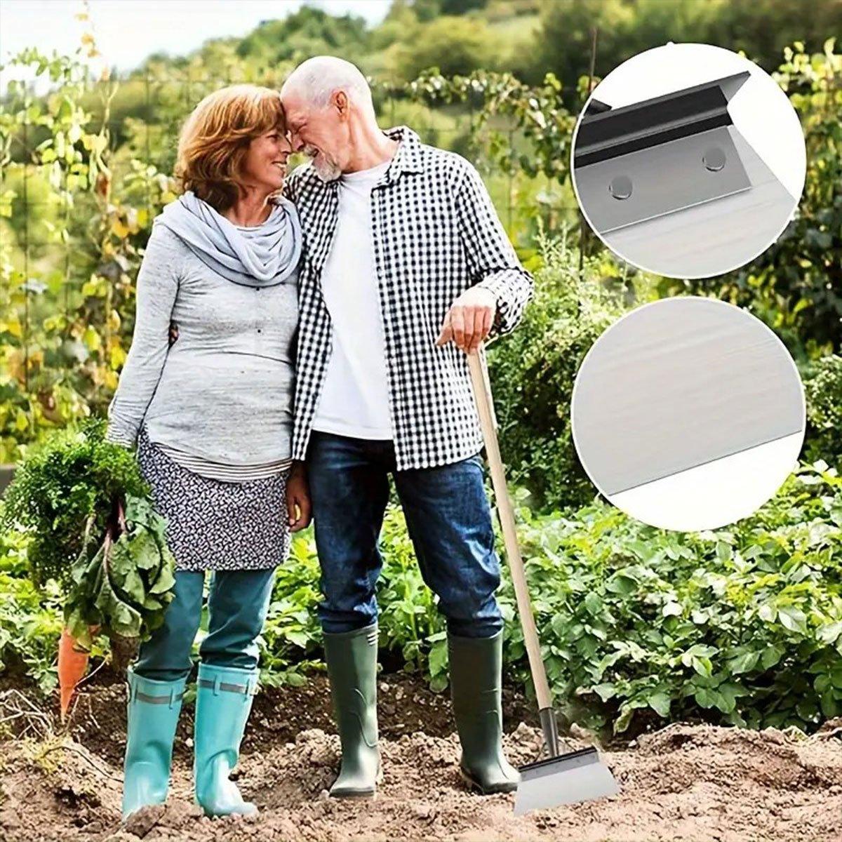 Outdoor Garden Cleaning Shovel Farm Agriculture Planting Shovel Weeding Tool - L 4