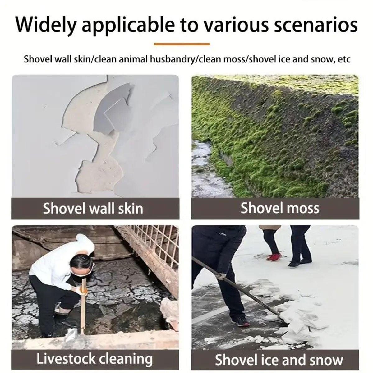 Outdoor Garden Cleaning Shovel Farm Agriculture Planting Shovel Weeding Tool - L 5