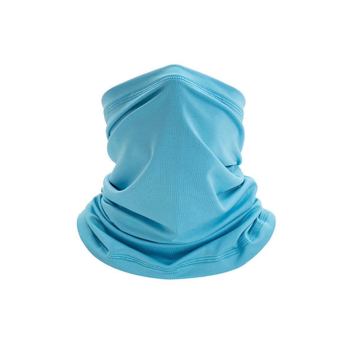 Sunblock Ice Silk Breathable Bandana Bib Face Scarf Fishing Biker Sport Headgear - Camouflage Green 11