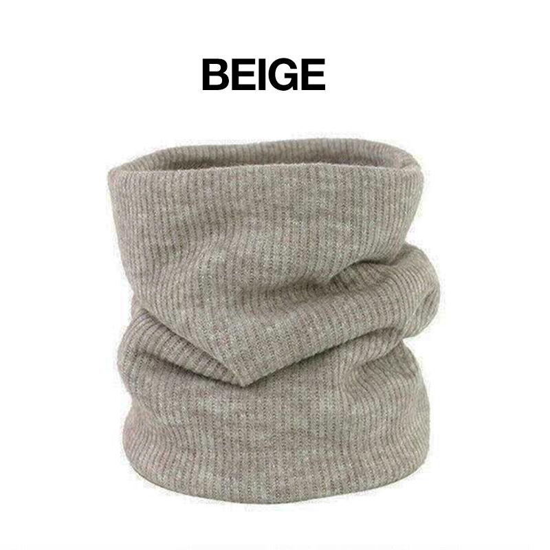 Fleece Neck Warmer Thermal Tube Scarf Winter Snood Hat for Men Women Outdoor - Navy 7