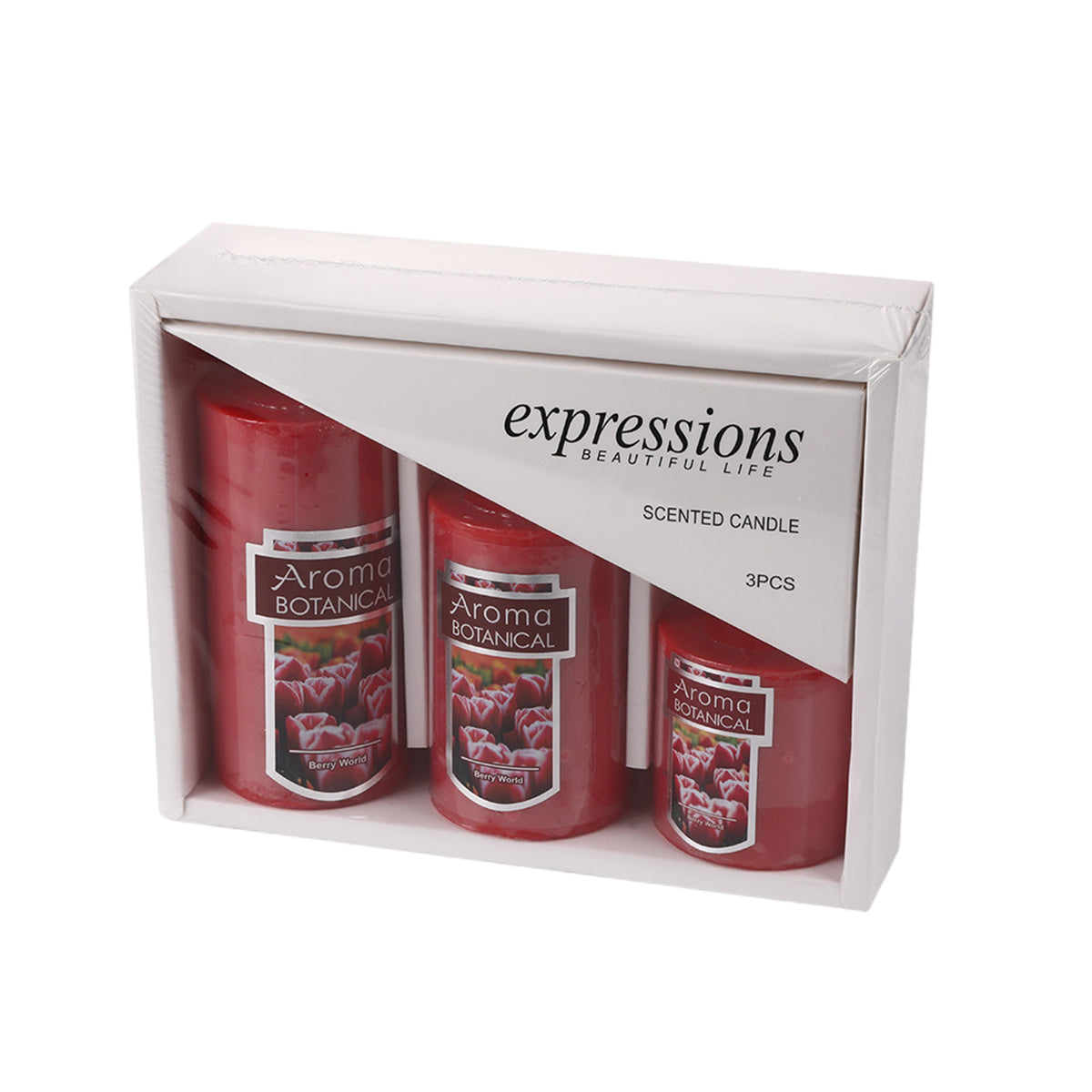 Classic Simple Cylindrical Scented Candles for Home Use Aromatherapy Decoration - White 6