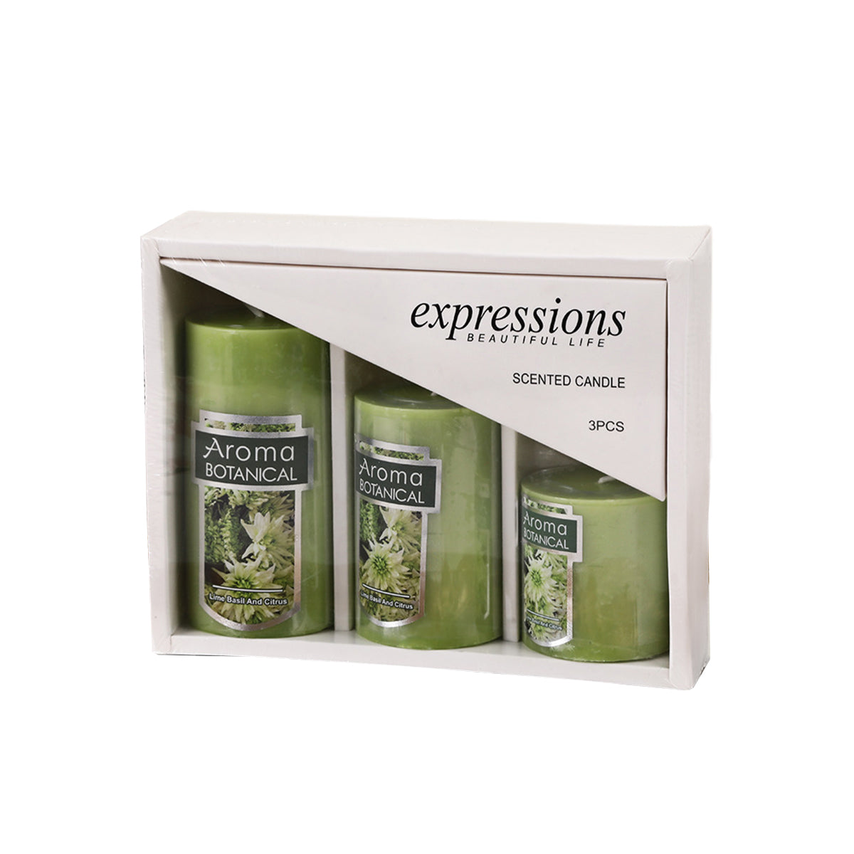 Classic Simple Cylindrical Scented Candles for Home Use Aromatherapy Decoration - White 10