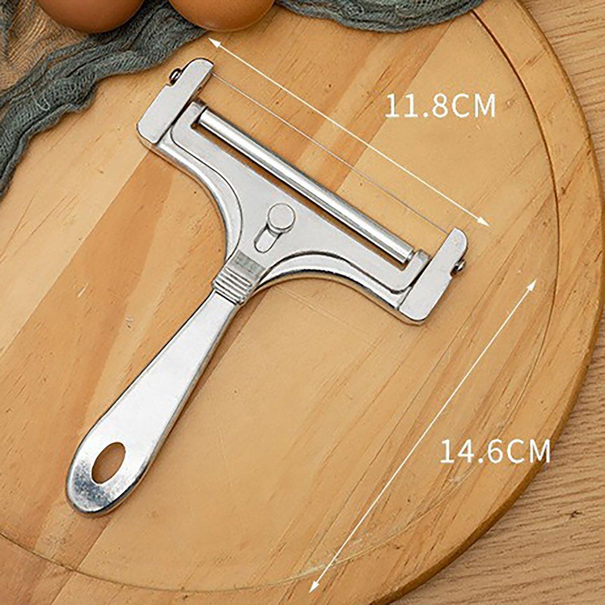 1/2 PCS Butter Cheese Grater Slicer Scraper Stainless Steel Kitchen Gadget Tool - 2PCS 4