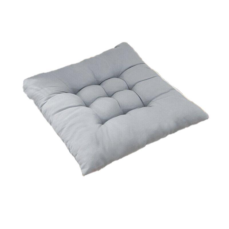 Soft Chair Cushion Pad for Indoor Outdoor Seating Square Seat Cover 35x35cm - Green 6