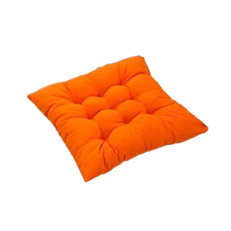 Soft Chair Cushion Pad for Indoor Outdoor Seating Square Seat Cover 35x35cm - Green 9