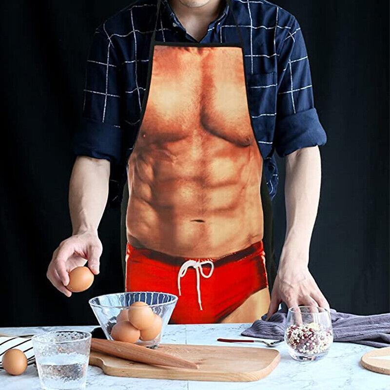 Funny Adult Men Women Novelty Aprons Party Game Cooking Kitchen BBQ Baking - Sexy Lace 5
