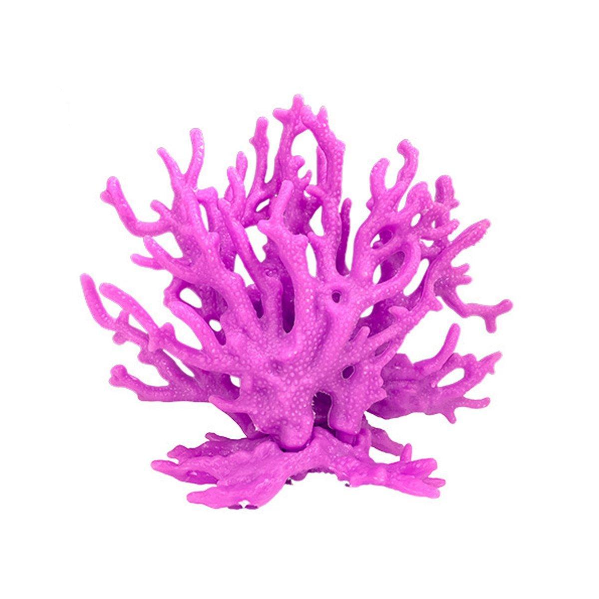 Soft Coral Realistic Water Plants Aquarium Decoration Fish Tank Seawater Set - Blue 7