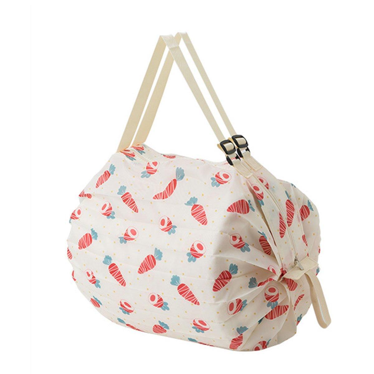 Large Foldable Eco-Friendly Shopping Bag Reusable Thickened Portable Travel Tote - 4 9