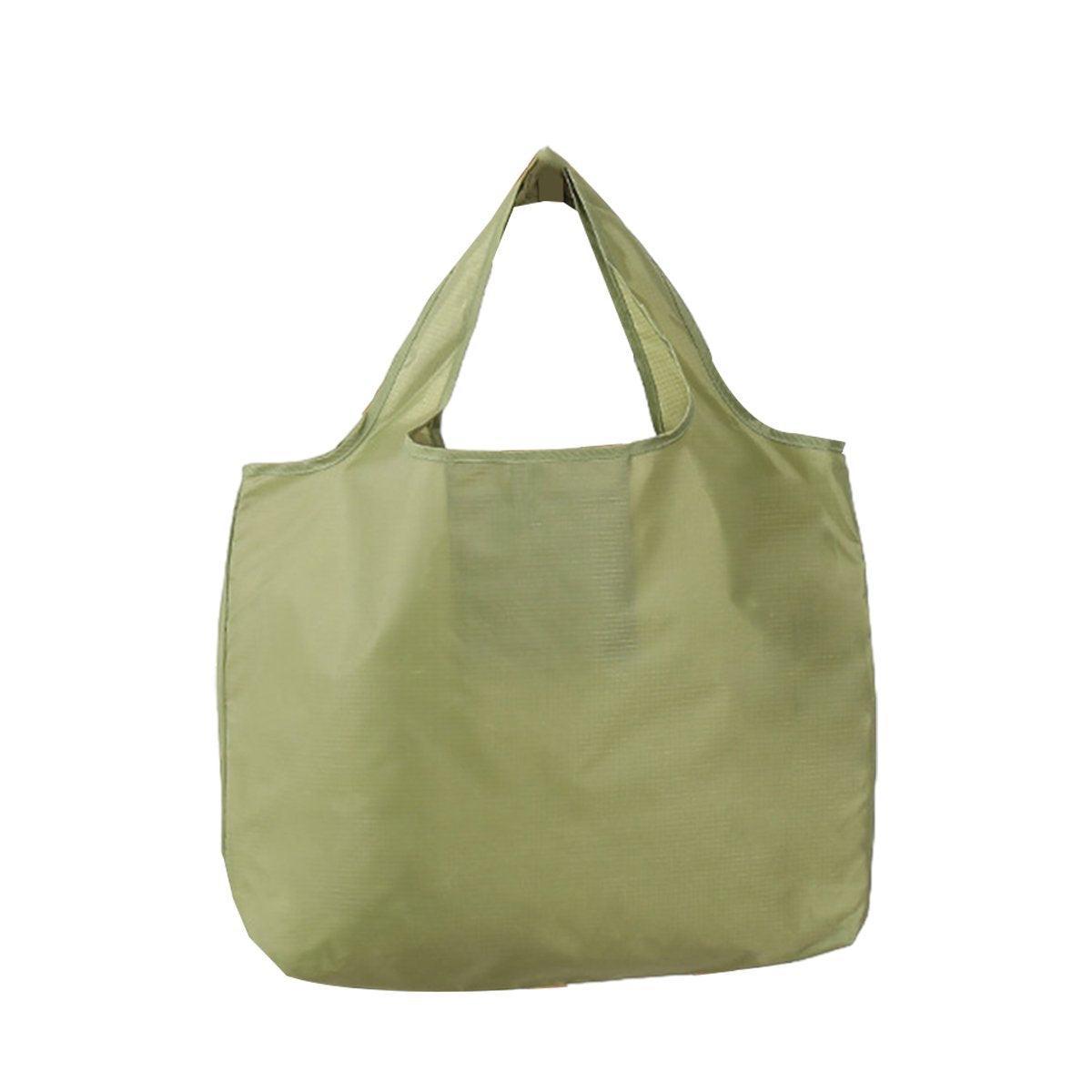 Large Multi Colour Waterproof Shopping Bag Foldable Portable Reusable Bag - Orange 6