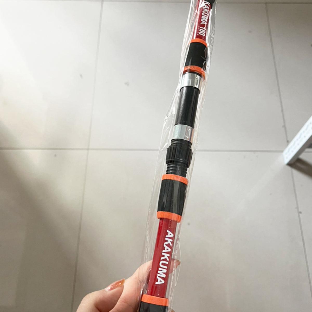 Telescopic Fishing Rod Lightweight Portable Sea Casting Rod Durable Glass Steel - Yellow 4