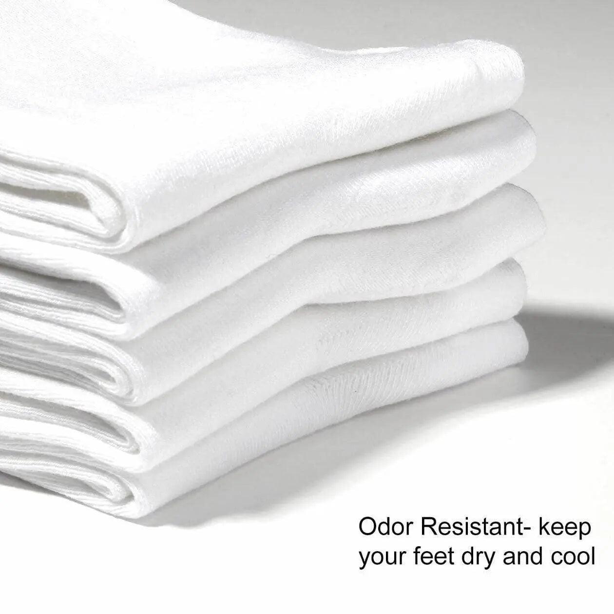 Nanjiren 5 Pairs Socks Mens Men Low Cut Socks Ankle Soft Cotton Trainer Sport - Light Grey 5 Pairs 5