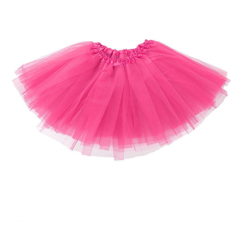 Girls Tutu Skirt Princess Dressup Party Costume Ballet Dancewear - Green 15