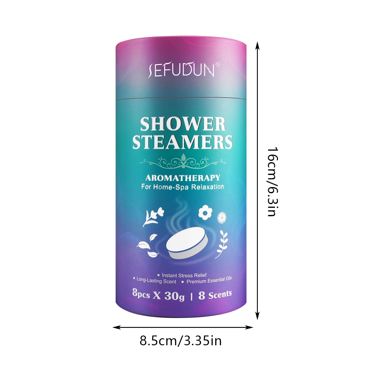 Aromatherapy Bath Oil Tablets Moisturising Spa Shower Bomb Effervescent Salt 3