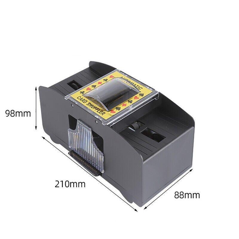 2 Deck Automatic Card Shuffler for Poker Casino Home Game Use 3