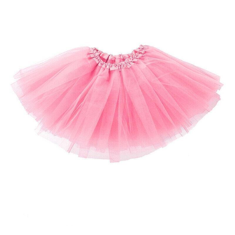 Girls Tutu Skirt Princess Dressup Party Costume Ballet Dancewear - Fruit Green 14