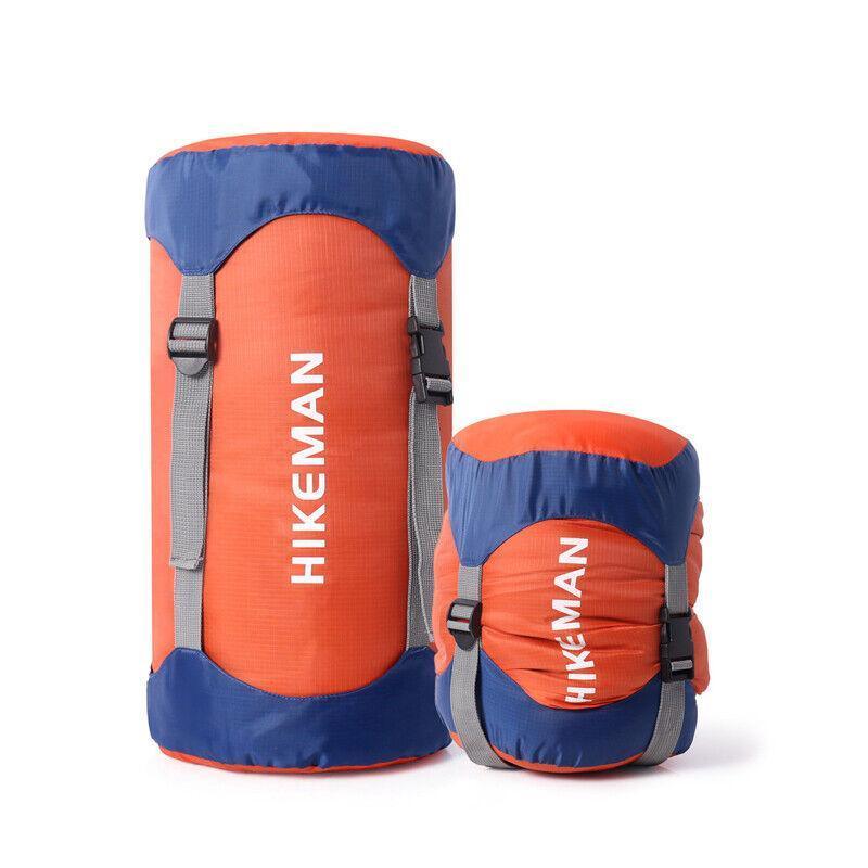 M Size Waterproof Compression Stuff Sack Outdoor Camping Storage Bag Sleeping Bag Cover - Orange 6