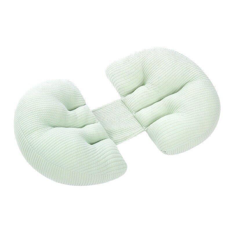 Adjustable Maternity Nursing Pillow Support Cushion for Pregnancy Sleep - Green 6