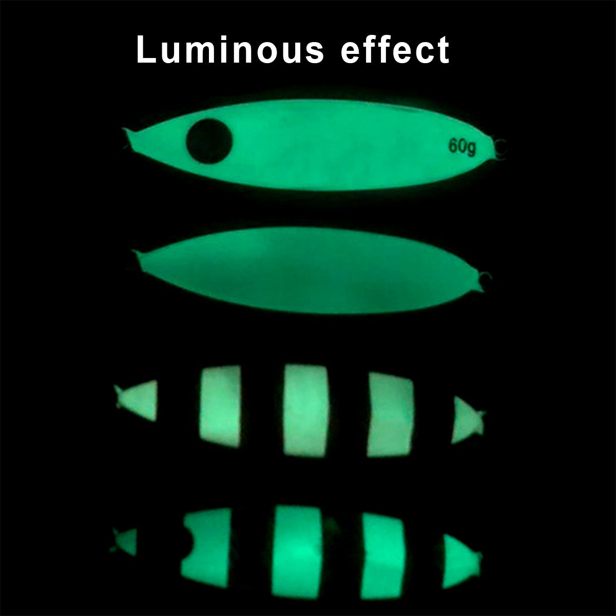 Fishing Lure Bait Set 8pcs Conical Boat Tackle Artificial Hard Bait Accessories - 80g 5