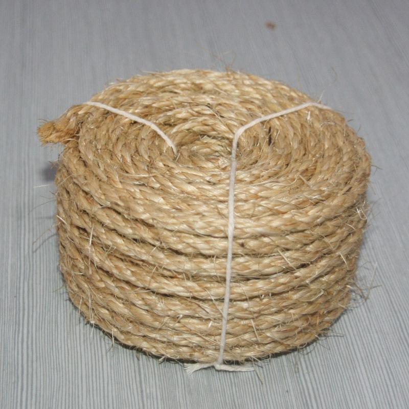 Versatile Natural Sisal Rope 6mm Thick Twine 10M-50M for Crafts - 6MM*10M 3