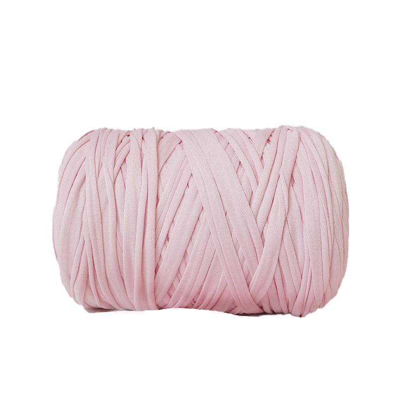 Chunky Arm Wool Yarn Knitted Soft Woolen Yarn Hand Washable Knitted Yarn for Bed - Light Pink 15