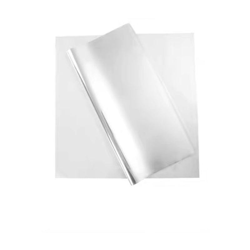 100X Clear Cellophane Wrap Rolls - 4 Sizes for Gifts & Bouquets - 100PCS-53*53CM 6