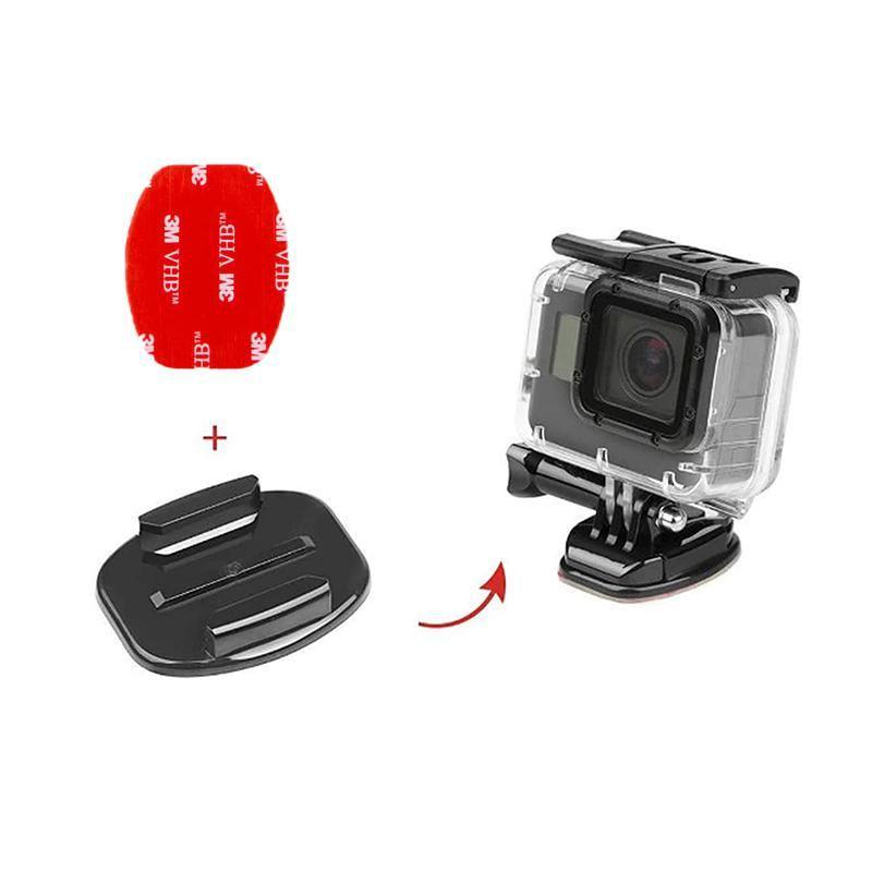 5PCS Flat GoPro 3M Adhesive Mount Set for Hero Series Helmet Car Board Camera 4