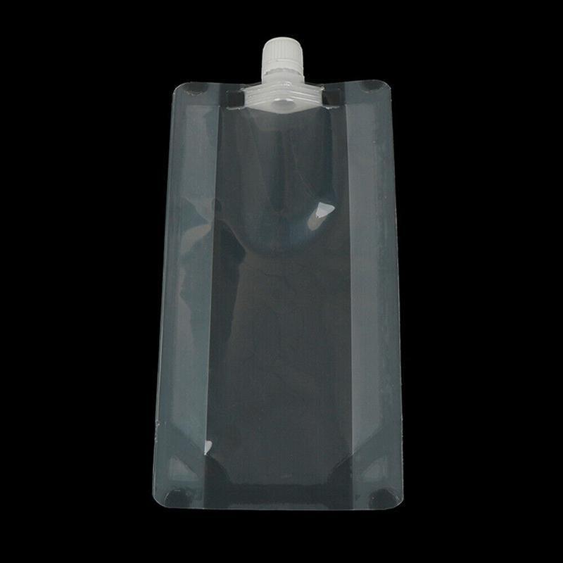 50Pcs 250ml Clear Spout Drink Pouch Bags Leakproof Stand-Up Packaging 4