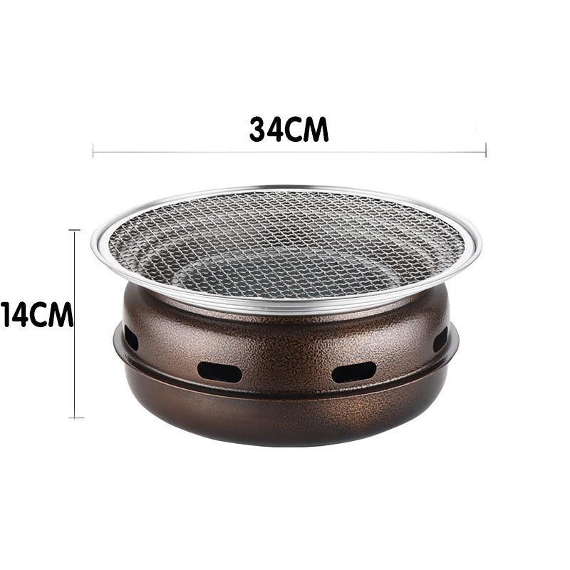 Multifunctional Charcoal Barbecue Grill Household Korean BBQ Grill Port 3