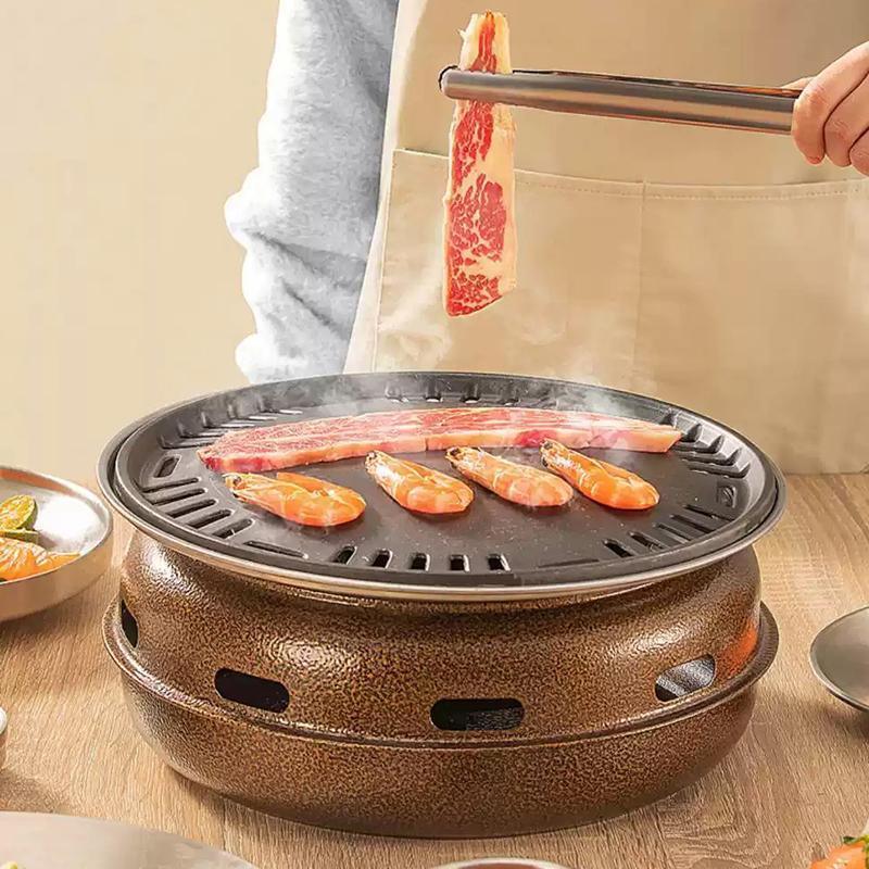 Multifunctional Charcoal Barbecue Grill Household Korean BBQ Grill Port 5