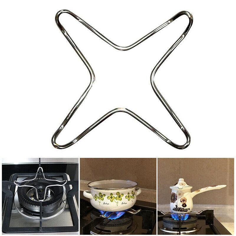 Stove Top Gas Cooker Trivet Ring Reducer Metal Plate Coffee Pot Stand For Moka - 1PC 4