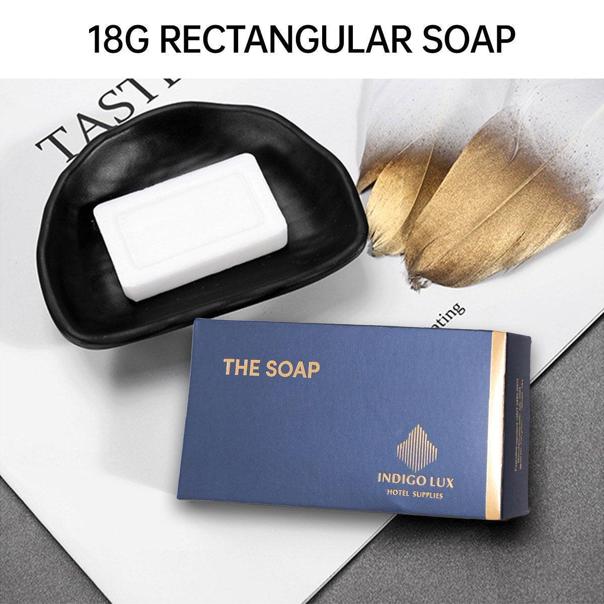 50pcs Hotel Soap Bars for Guesthouse Bathroom Travel Toiletries Set Hotel Use - Round 4
