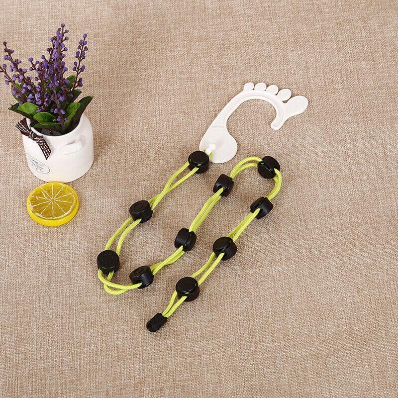 Locks Sock Tidy Clips Rope Storage Hangers Closet Organizer Laundry Helper - Yellow 3