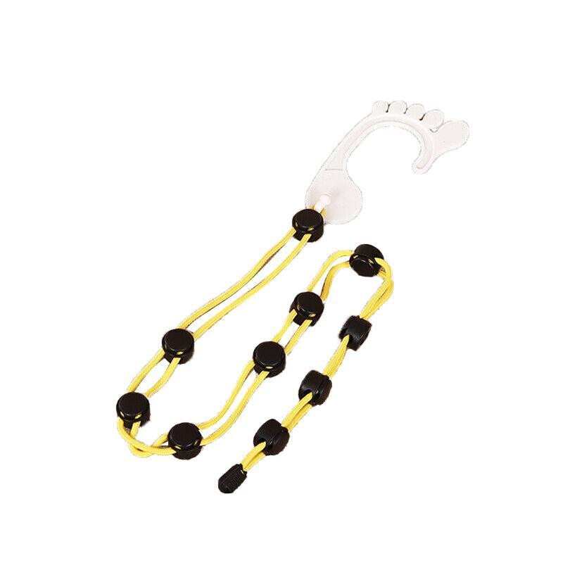 Locks Sock Tidy Clips Rope Storage Hangers Closet Organizer Laundry Helper - Yellow 8