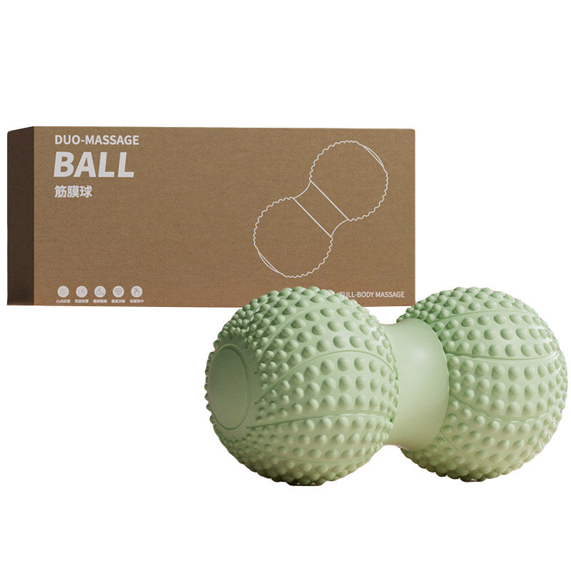 Peanut Massage Ball Foot and Muscle Relaxation Yoga Fitness Massage Tool - Pink 7