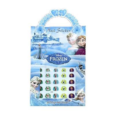 Kids Nail Stickers Frozen Minnie Pony Peppa Princess Nail Art Girls Kids Barbie - Frozen 1 Sparkly 9