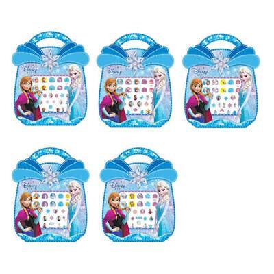 Kids Nail Stickers Frozen Minnie Pony Peppa Princess Nail Art Girls Kids Barbie - Frozen 2 Sparkly 8