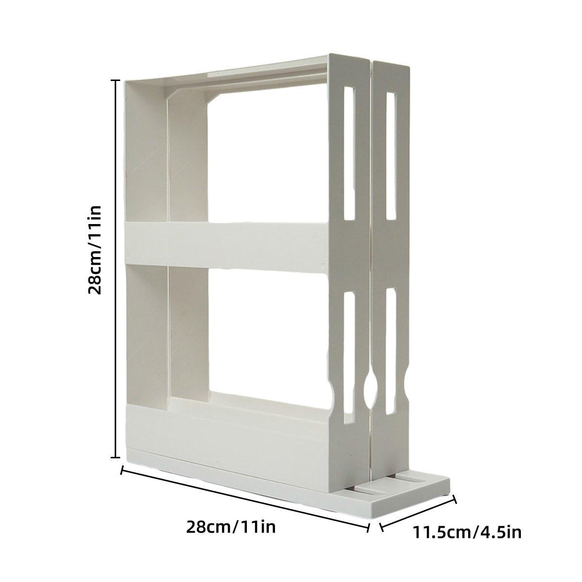 Rotating Spice Rack Kitchen Organizer Food Storage Rack Spice Organizer Stand 3