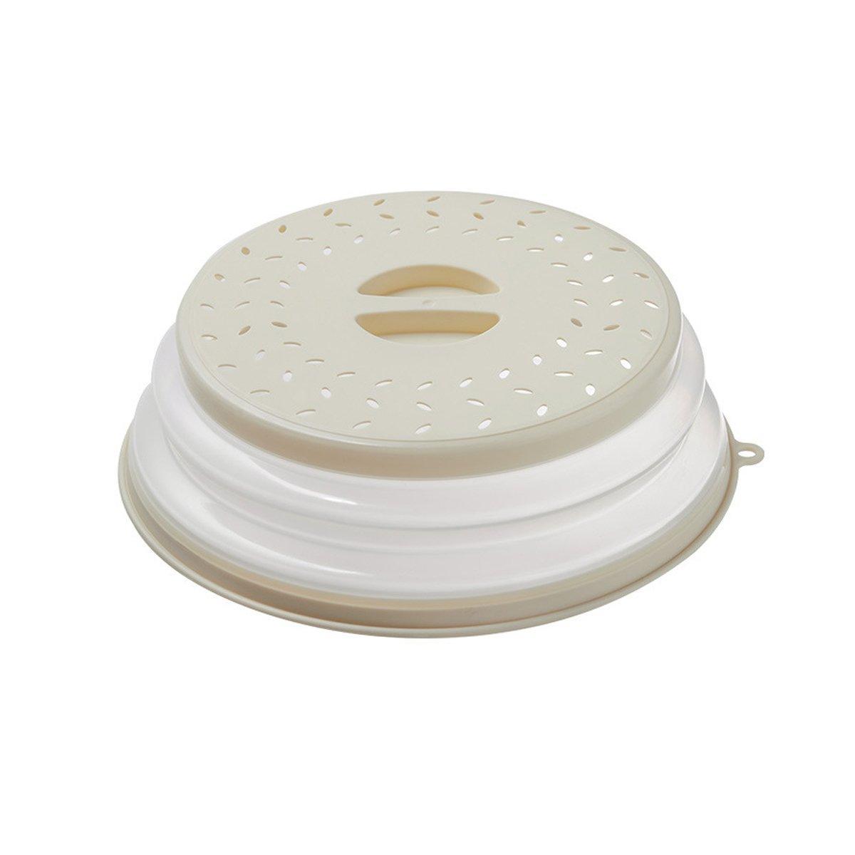 Multifunctional Microwave Oven Food Cover Heat Resistant Folding Splash Guard - Grey 7