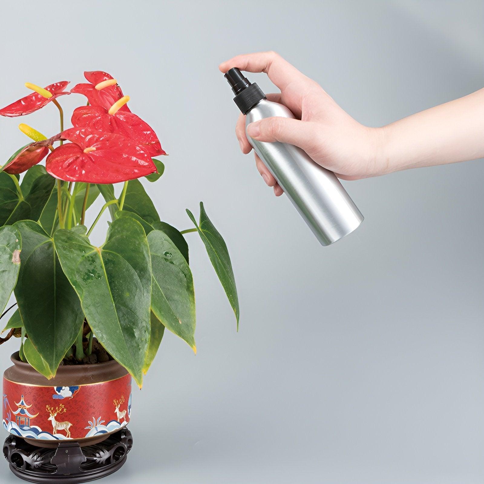 10pcs Travel Size Refillable Aluminum Spray Bottles Toner Cleaning Solution Mist - 10pcs-100ml 5