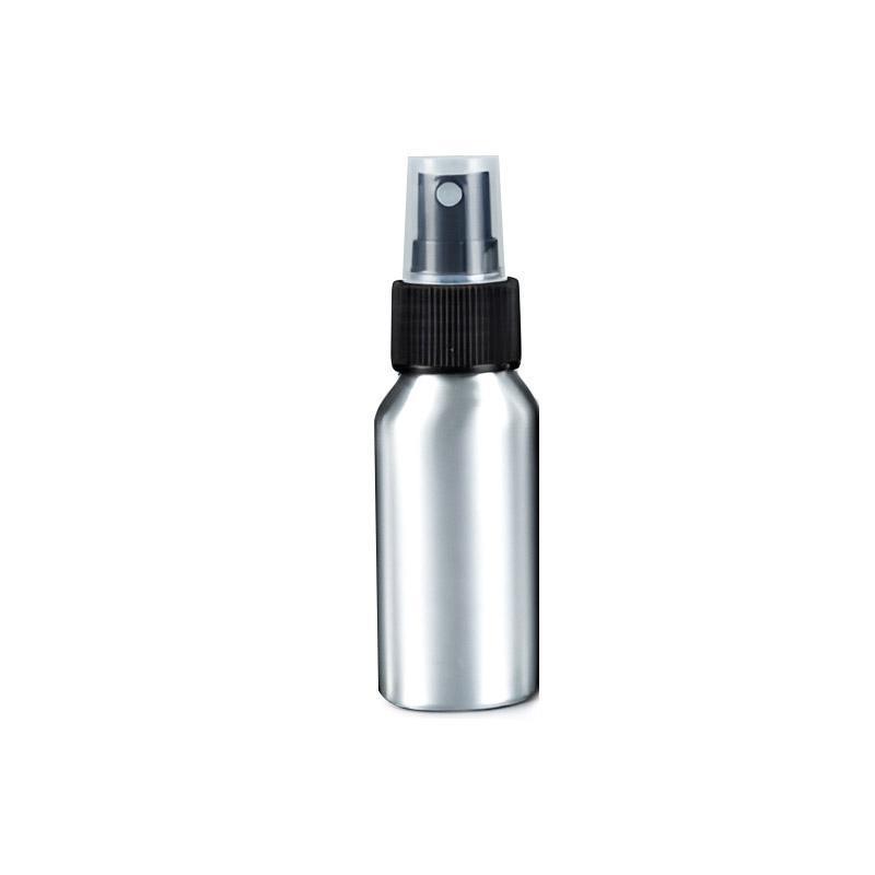 10pcs Travel Size Refillable Aluminum Spray Bottles Toner Cleaning Solution Mist - 10pcs-100ml 6