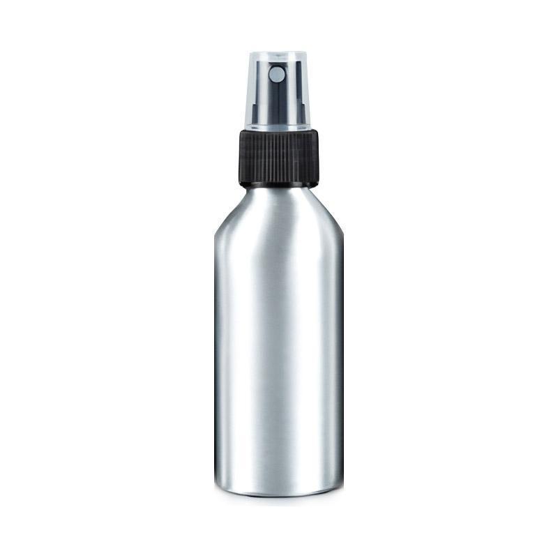 10pcs Travel Size Refillable Aluminum Spray Bottles Toner Cleaning Solution Mist - 10pcs-100ml 8
