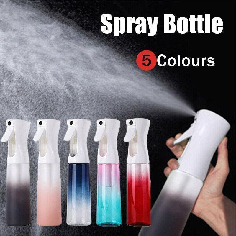 Hair Water Spray Bottle Empty- Continuous Mister Sprayer Ultra Fine Mist Bottle - Pink