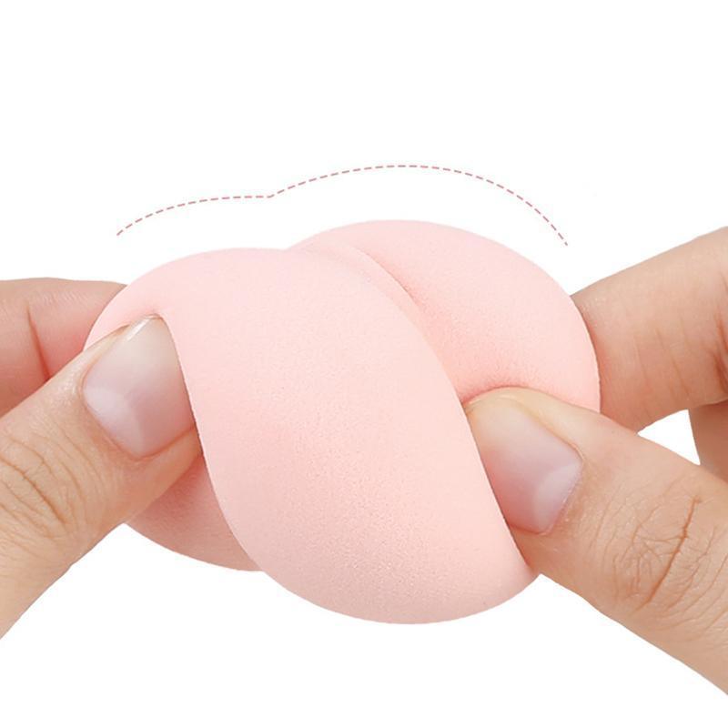 4PCS Value Makeup Foundation Blender Sponge Blending Puff Cosmetic Beauty Eggs - Pink 5