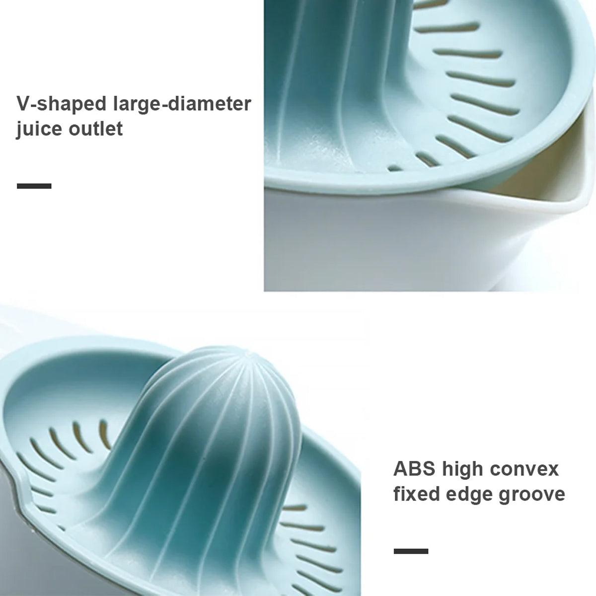 2PCS Home Use Lemon Press Manual Juicer Portable Citrus Squeezer 5