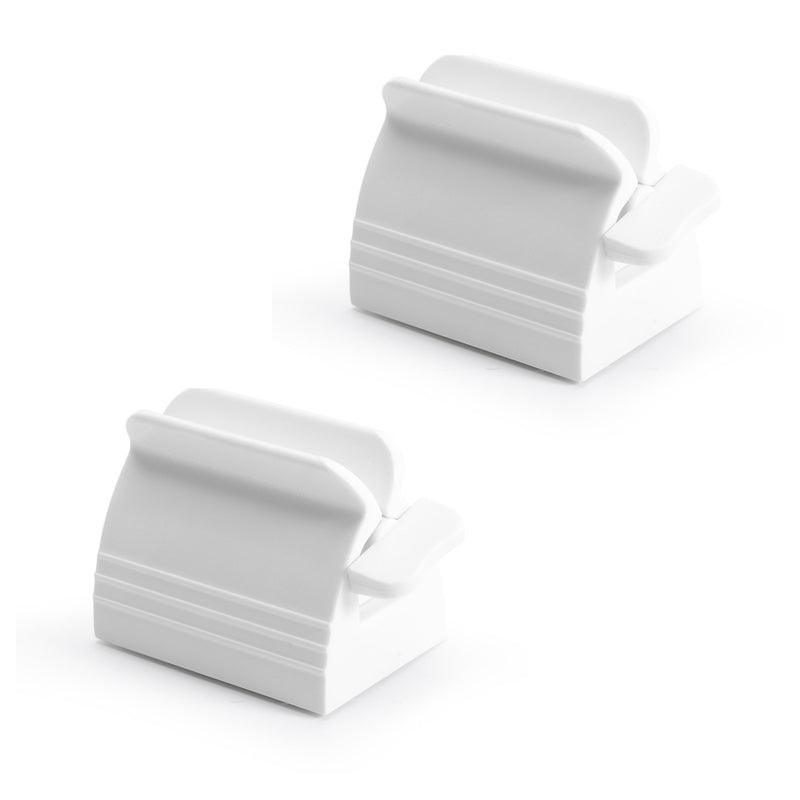 Large Bathroom Toothpaste Squeezer Tube Easy Stand Dispenser Rolling Holder Seat - Red 6