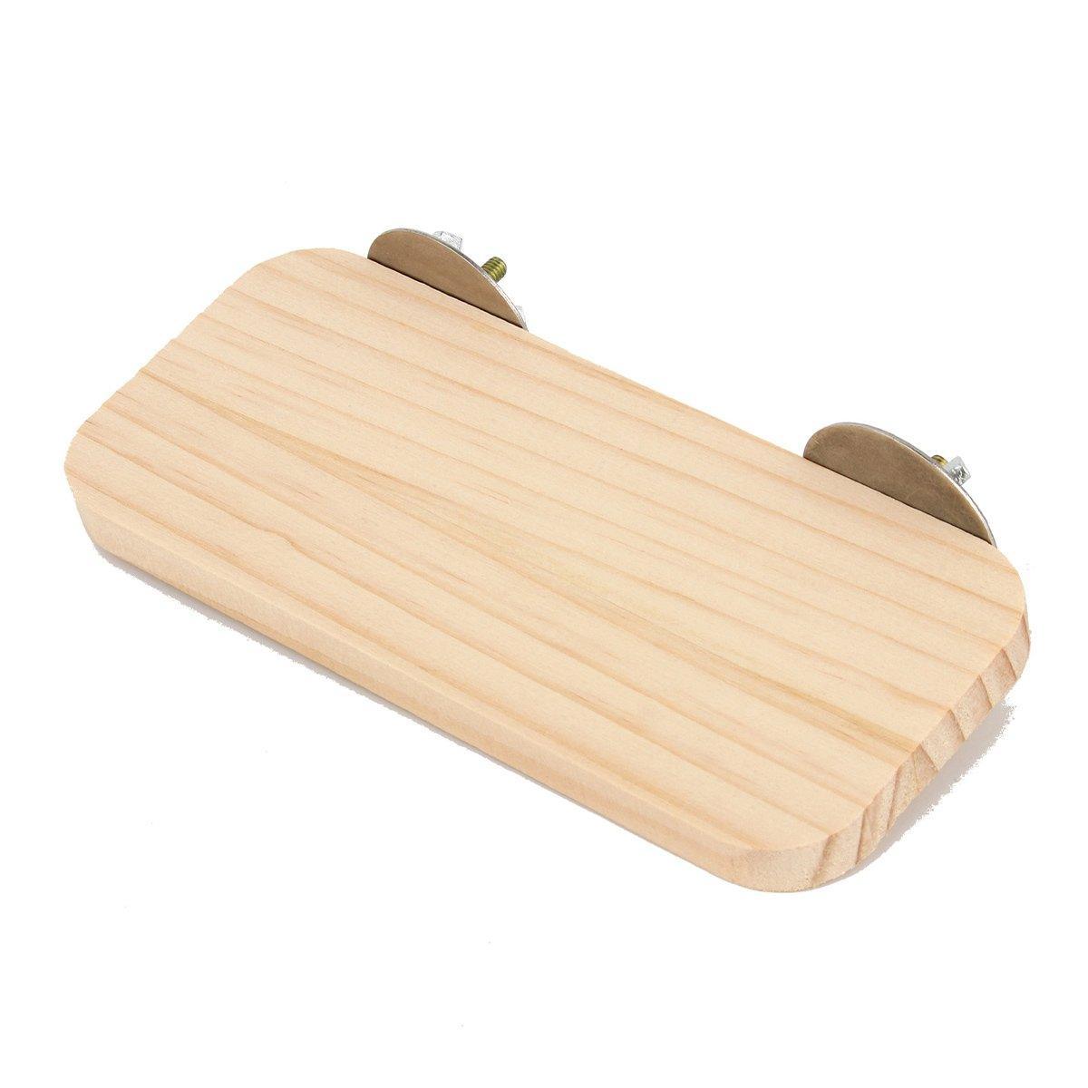 Hamster Parrot Play Stand Jump Platform Squirrel Cage Accessories Gear Pet Toy - A2101 (10*10*1.2cm) 8