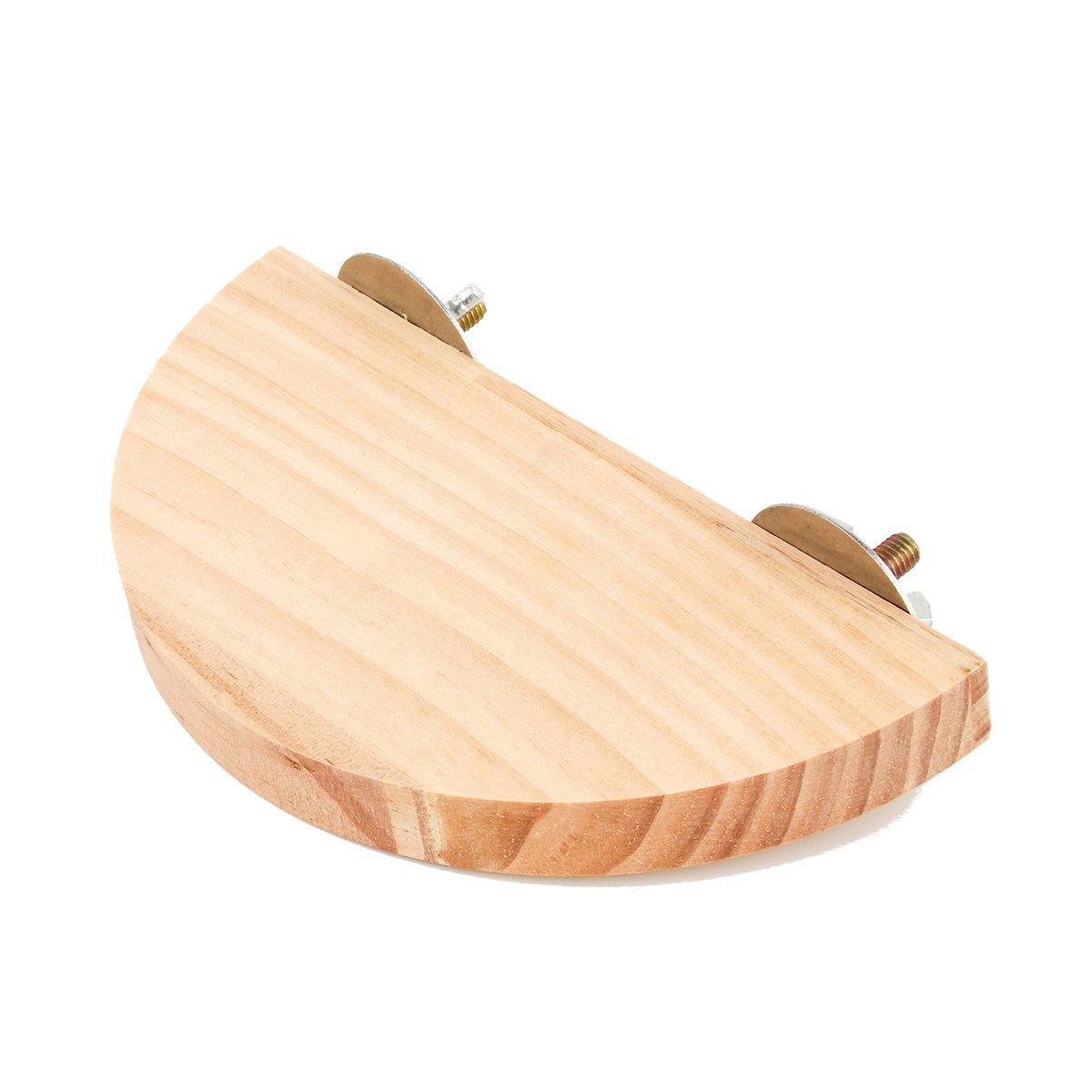 Hamster Parrot Play Stand Jump Platform Squirrel Cage Accessories Gear Pet Toy - A2109 (9.5*9.5*1.5cm) 10